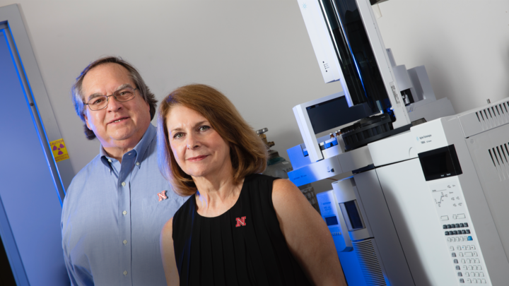 James Takacs (left) and Concetta DiRusso.