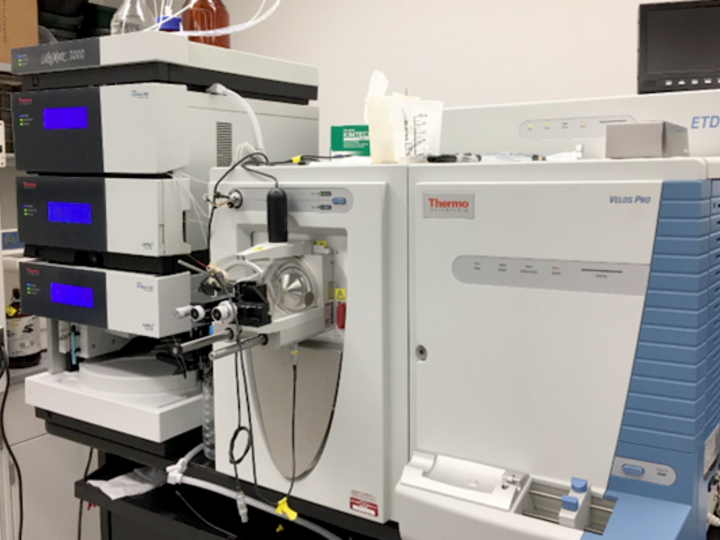equipment in a lab