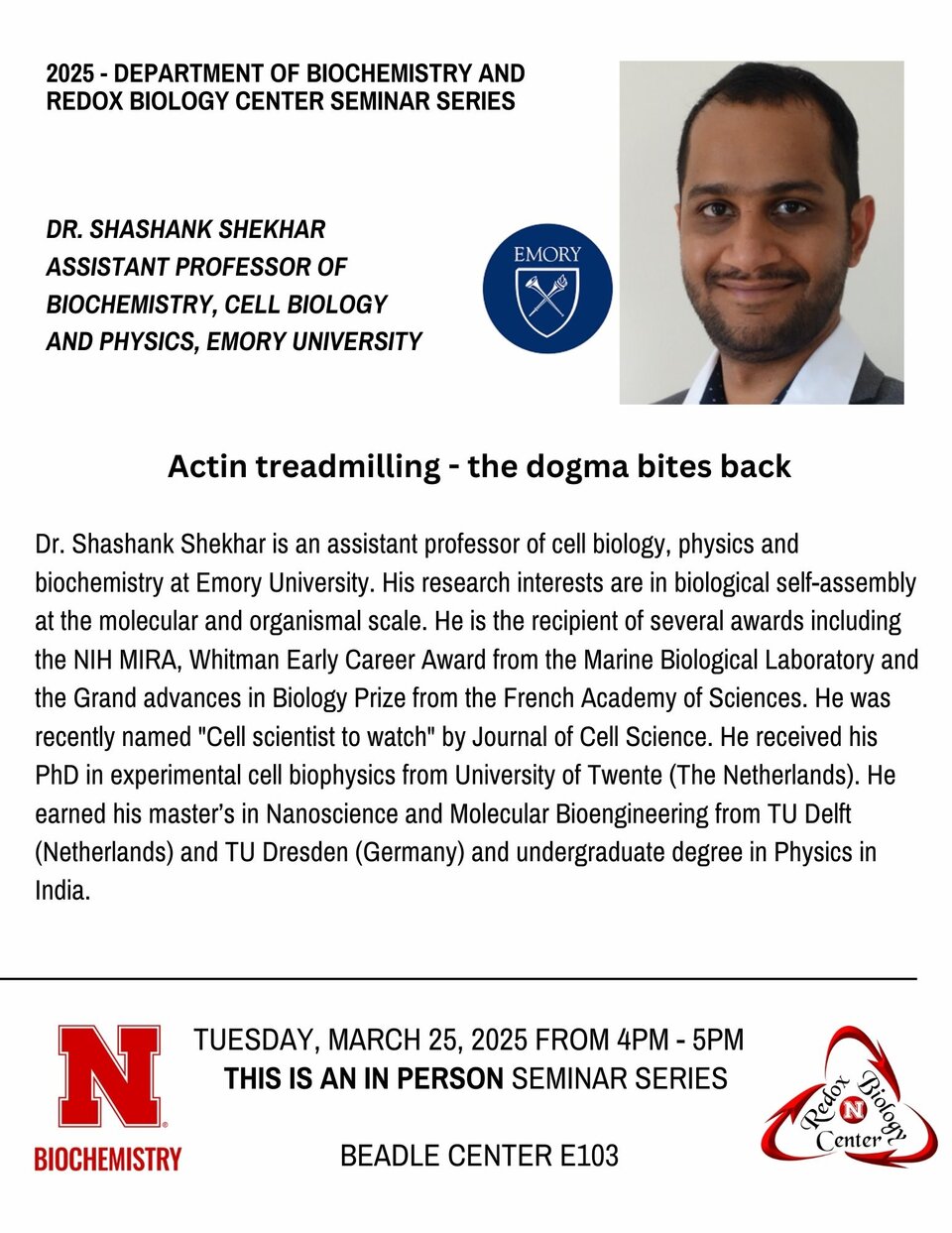 Shashank Shekhar Seminar