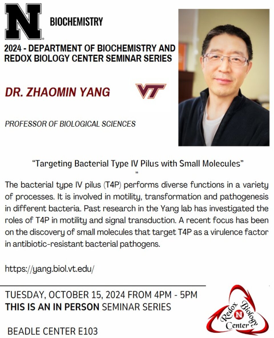 Dr. Yang Seminar
